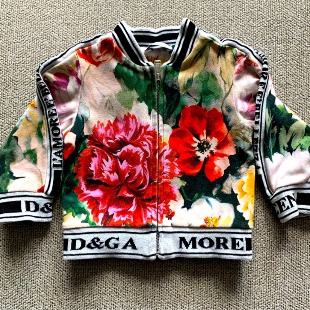 Dolce Gabbana 6-9 month floral jacket